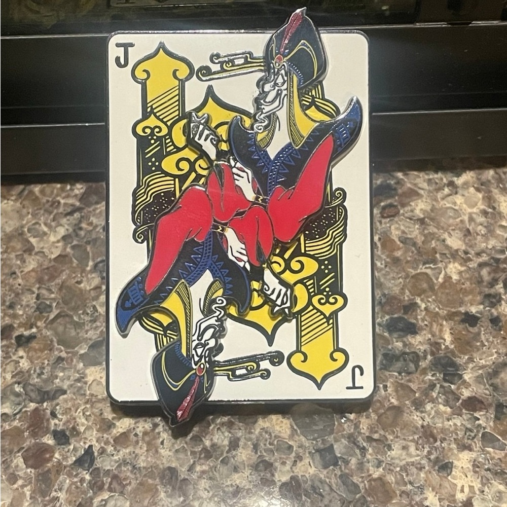 Disney Jafar joker card pin Limited edition 300